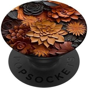 Beautiful Flowers Design Floral Garden for Women PopSockets Swappable PopGrip